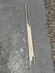 lot 33 image: Assorted Wooden Tool Handles  Dowels