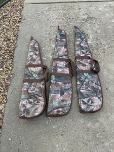 lot 70 image: Allen Pink Camo Soft Gun Cases  Set of 3