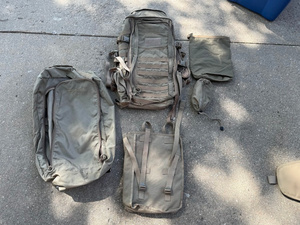 lot 90 image: Eberlestock HuntingTactical Backpack with Accessories