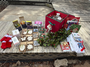lot 120 image: Large Christmas Dcor & Ornament Lot  Hallmark, Holiday Accents & More