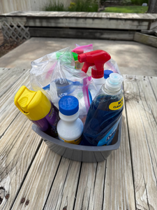 lot 130 image: Assorted Household Cleaning Supplies & Chemicals Lot