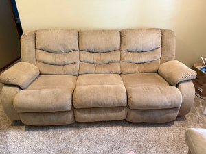 lot 175 image: Dual Reclining Sofa
