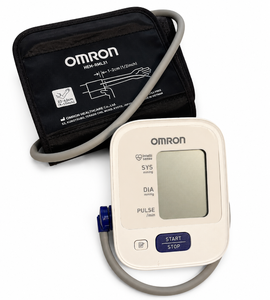 lot 195 image: Omron Automatic Upper Arm Blood Pressure Monitor with Cuff