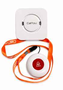 lot 196 image: CallToU Wireless Caregiver Call Button & Receiver Alert System