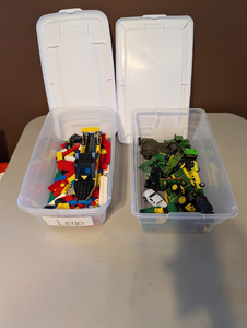 lot 231 image: LEGO Building Blocks & Farm Toy Vehicle Collection