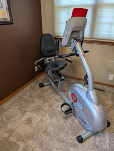 lot 233 image: Schwinn 250 Recumbent Exercise Bike  BioFit Comfort Seating