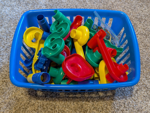 lot 240 image: Marble Run Building Pieces & Accessories Lot