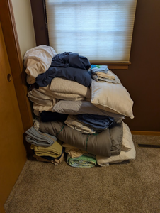 lot 244 image: Large Lot of Bedding, Linens & Household Textiles