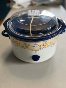 lot 275 image: Vintage Rival Crock-Pot Stoneware Slow Cooker