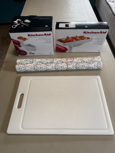 lot 285 image: KitchenAid Mixer Attachments & Prep Essentials Lot