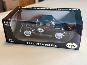 lot 295 image: 1939 Ford Deluxe Wix Filters 75th Anniversary 118 Diecast Car New In Box