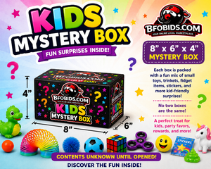 lot 11208 image: 8 x 6 x 4 Kids Mystery Box